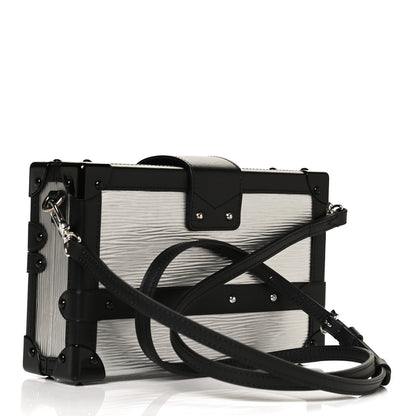 Louis Vuitton Epi Petite Malle Silver 3 of 9