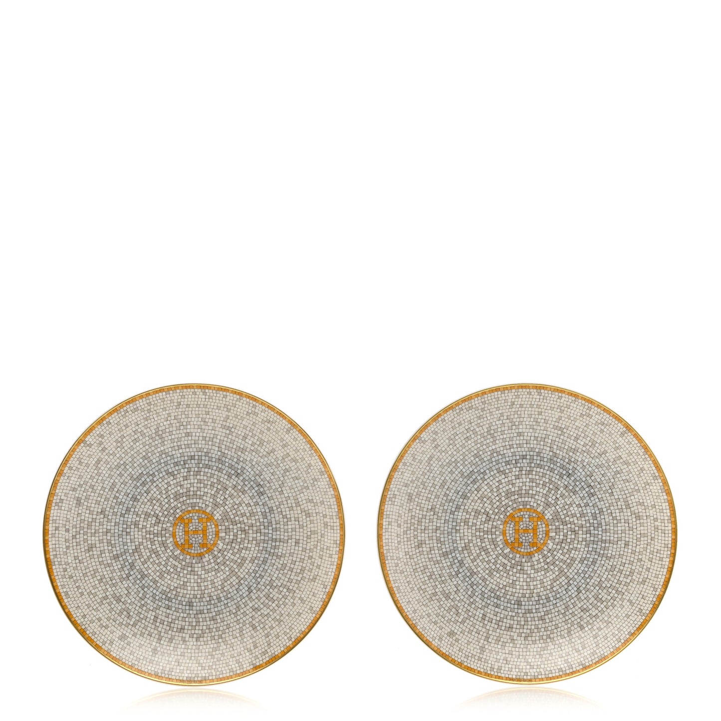 Porcelain Mosaique Au 24 Bread And Butter Plate Set of 2