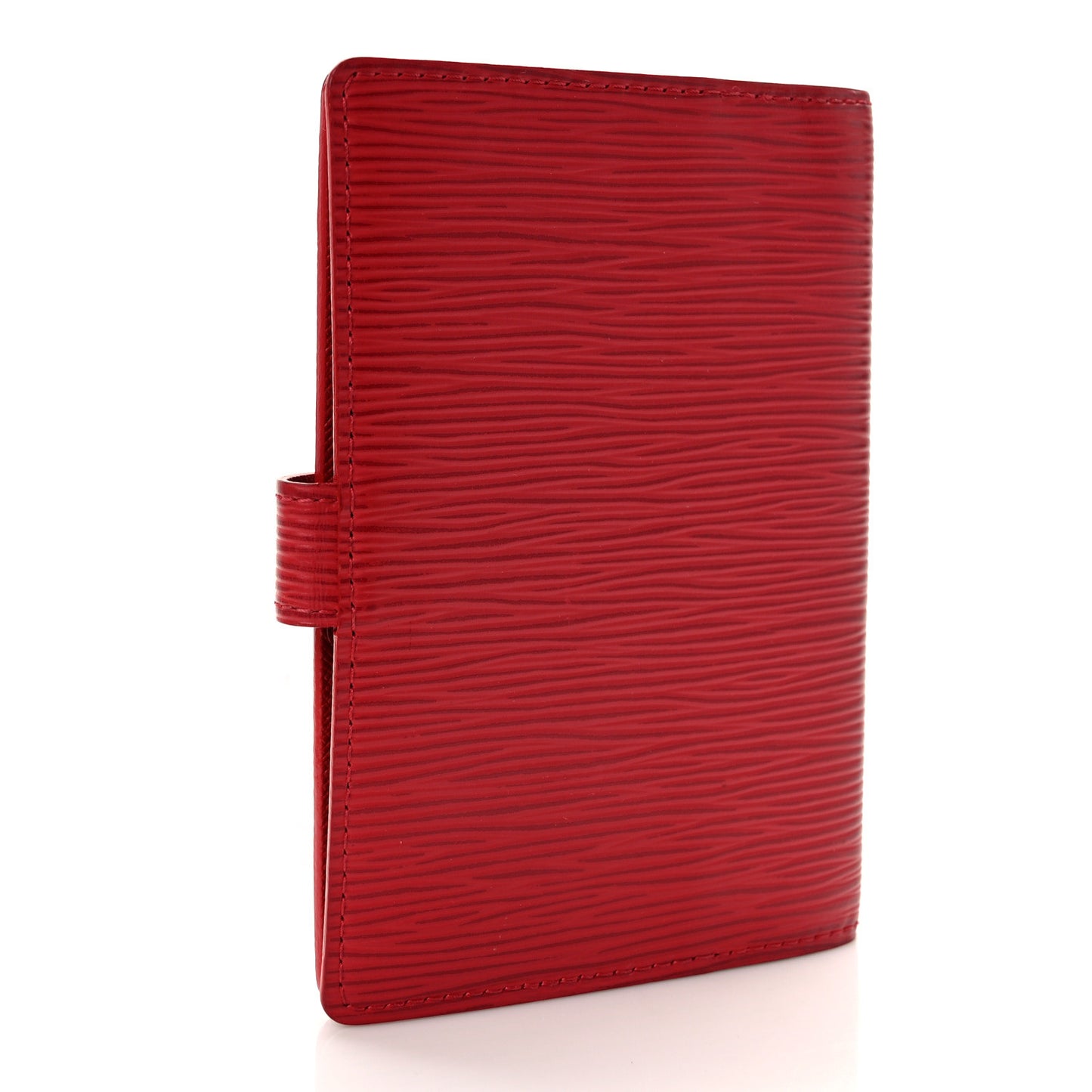 Epi Small Ring Agenda Cover Castillan Red