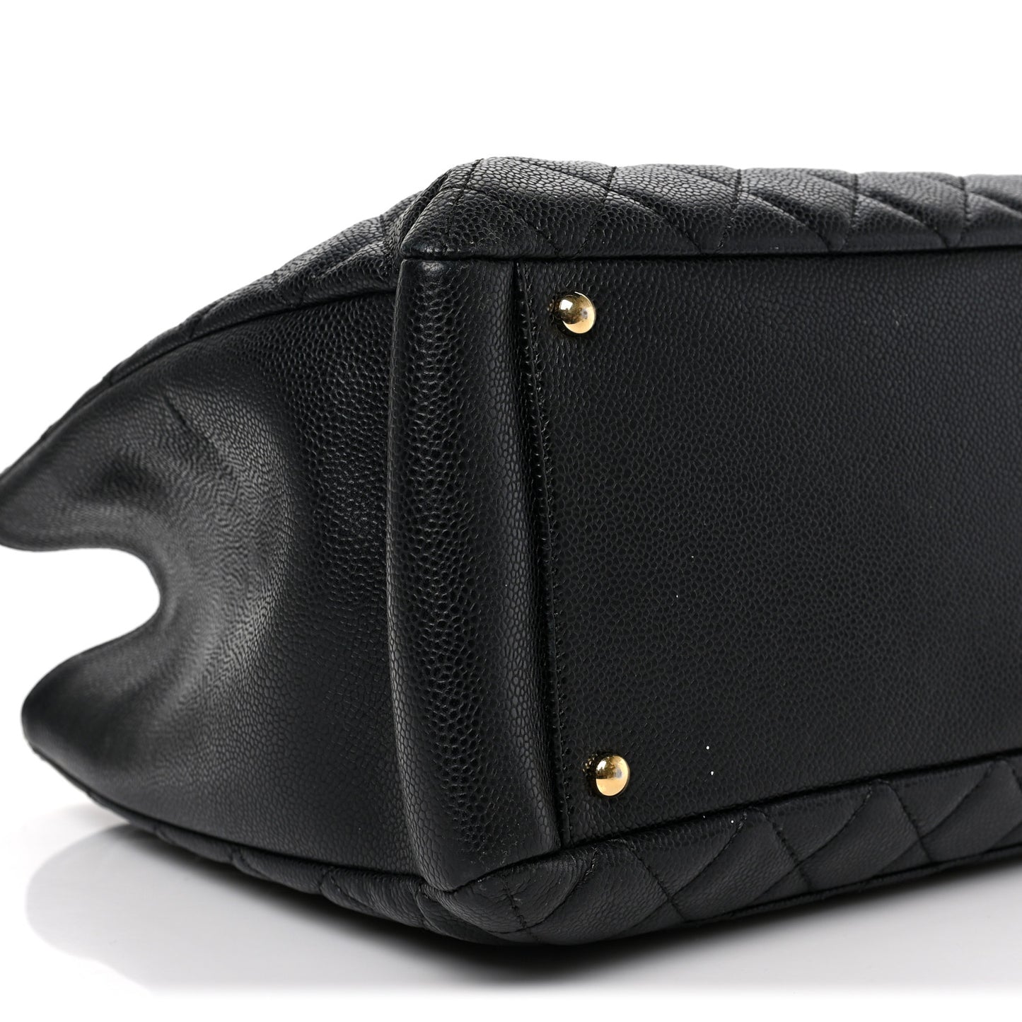 Caviar Quilted XL Grand Shopping Tote GST Black