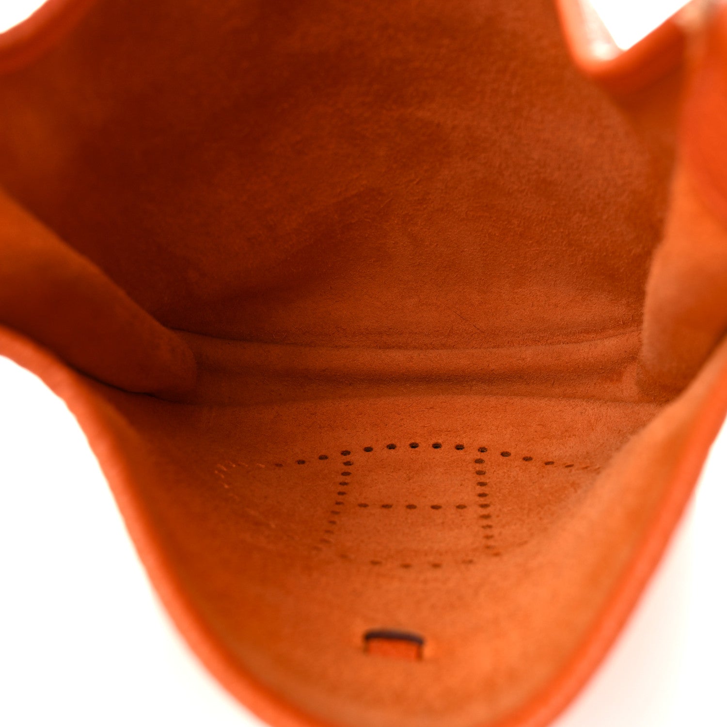 Hermes Taurillon Clemence EVELYNE III PM Orange 5 of 10