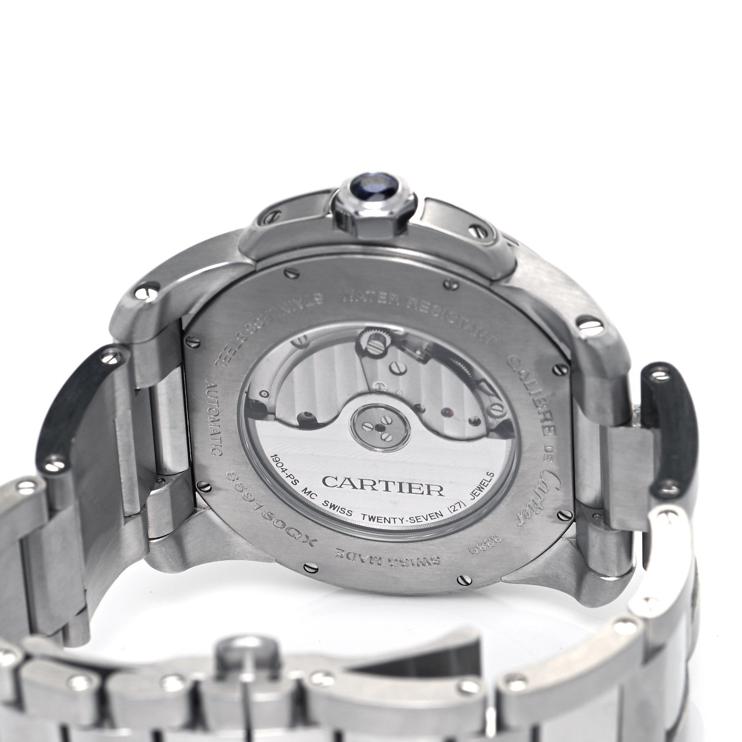 Cartier Stainless Steel 42mm Calibre de Cartier Automatic Watch 4 of 5