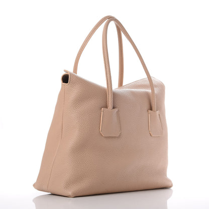 Burberry London Grainy Calfskin Medium Baynard Tote Light Nude 3 of 11