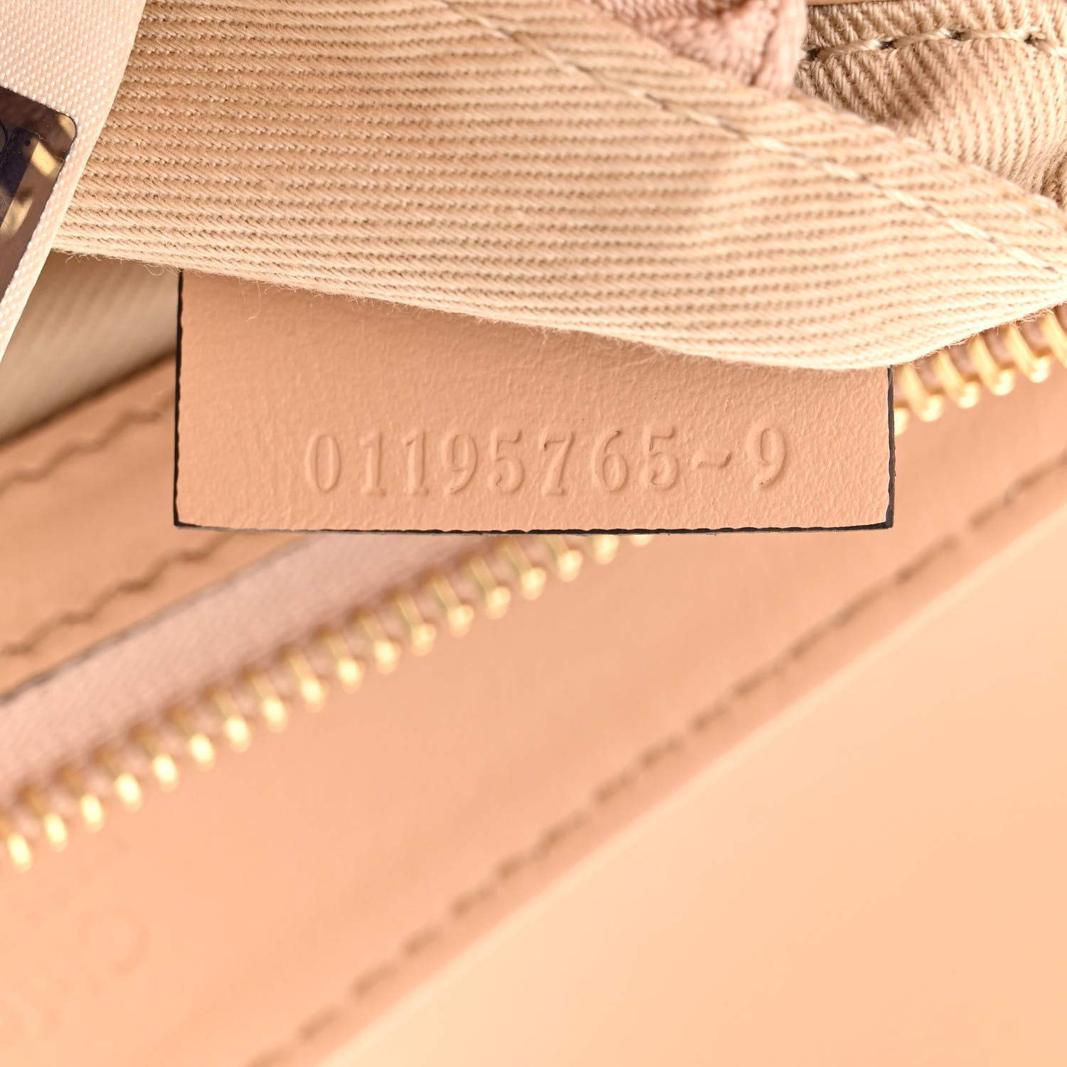 Chloe Calfskin Crocodile Embossed Small C Double Carry Nut 7 of 12