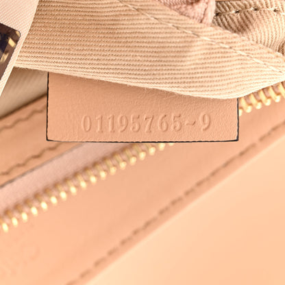 Chloe Calfskin Crocodile Embossed Small C Double Carry Nut 7 of 12
