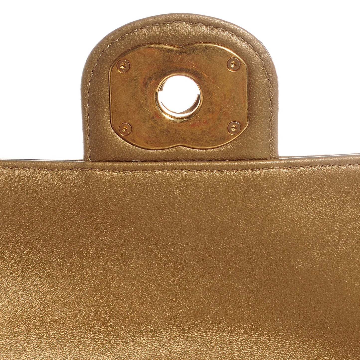 Python Medium Perfect Edge Flap Gold