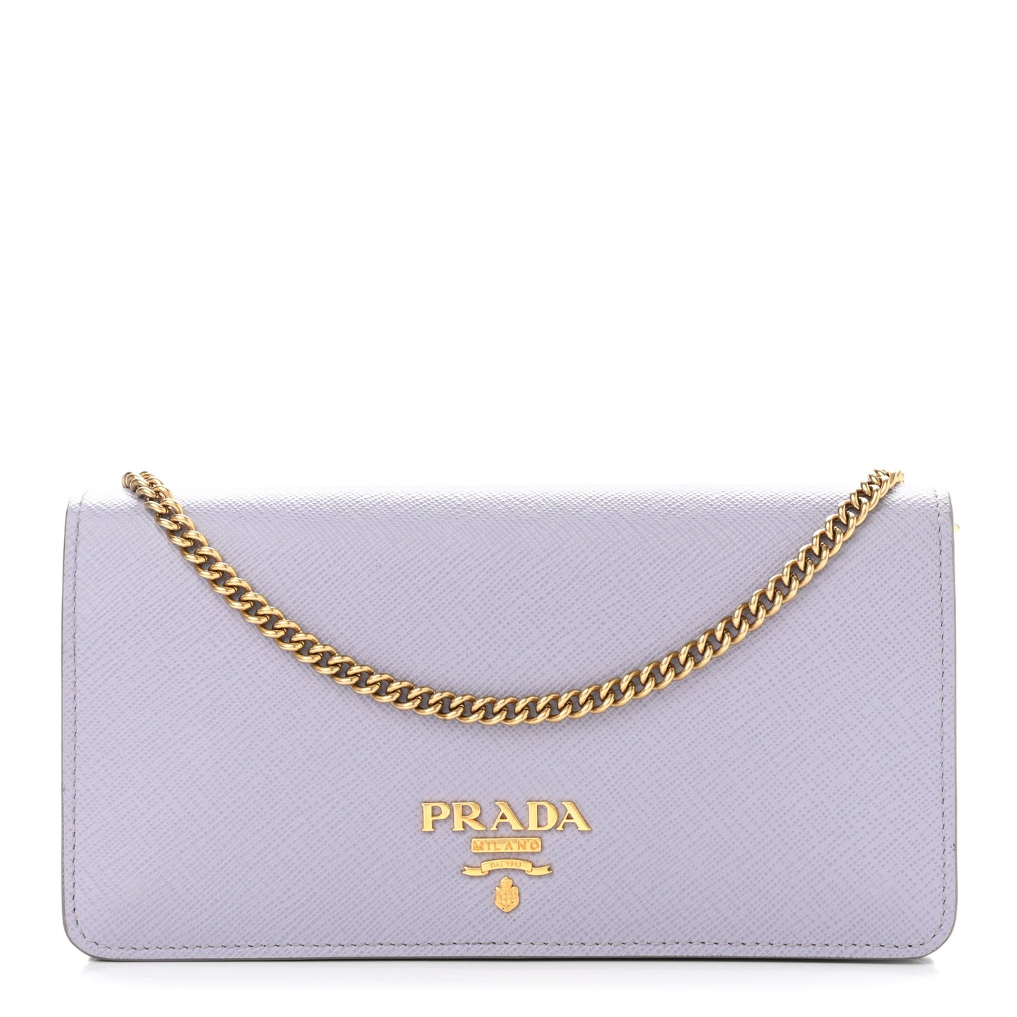 Saffiano Metal Mini Crossbody Bag Glicine