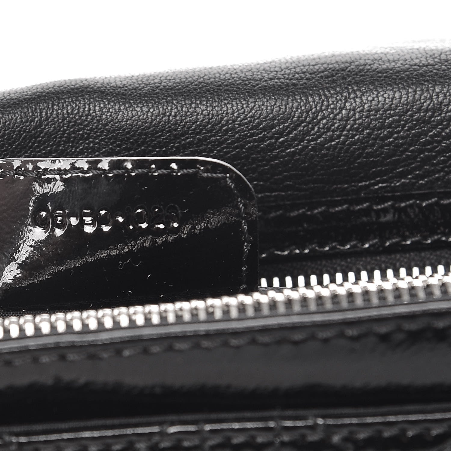 Christian Dior Patent Cannage Rendezvous Shoulder Bag Black 7 of 10