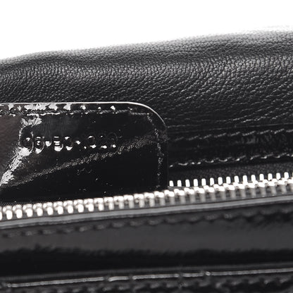 Christian Dior Patent Cannage Rendezvous Shoulder Bag Black 7 of 10