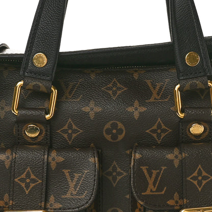 Louis Vuitton Monogram Manhattan NM Black 8 of 11