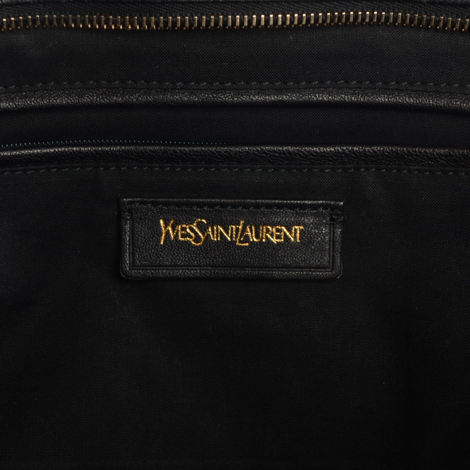 Saint Laurent Sheepskin Large Cabas ChYc Black 6 of 7
