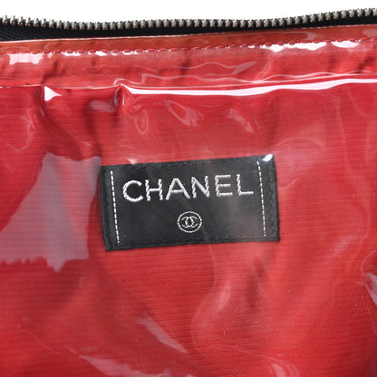 Chanel Nylon Travel Duffel Bag Black 6 of 9