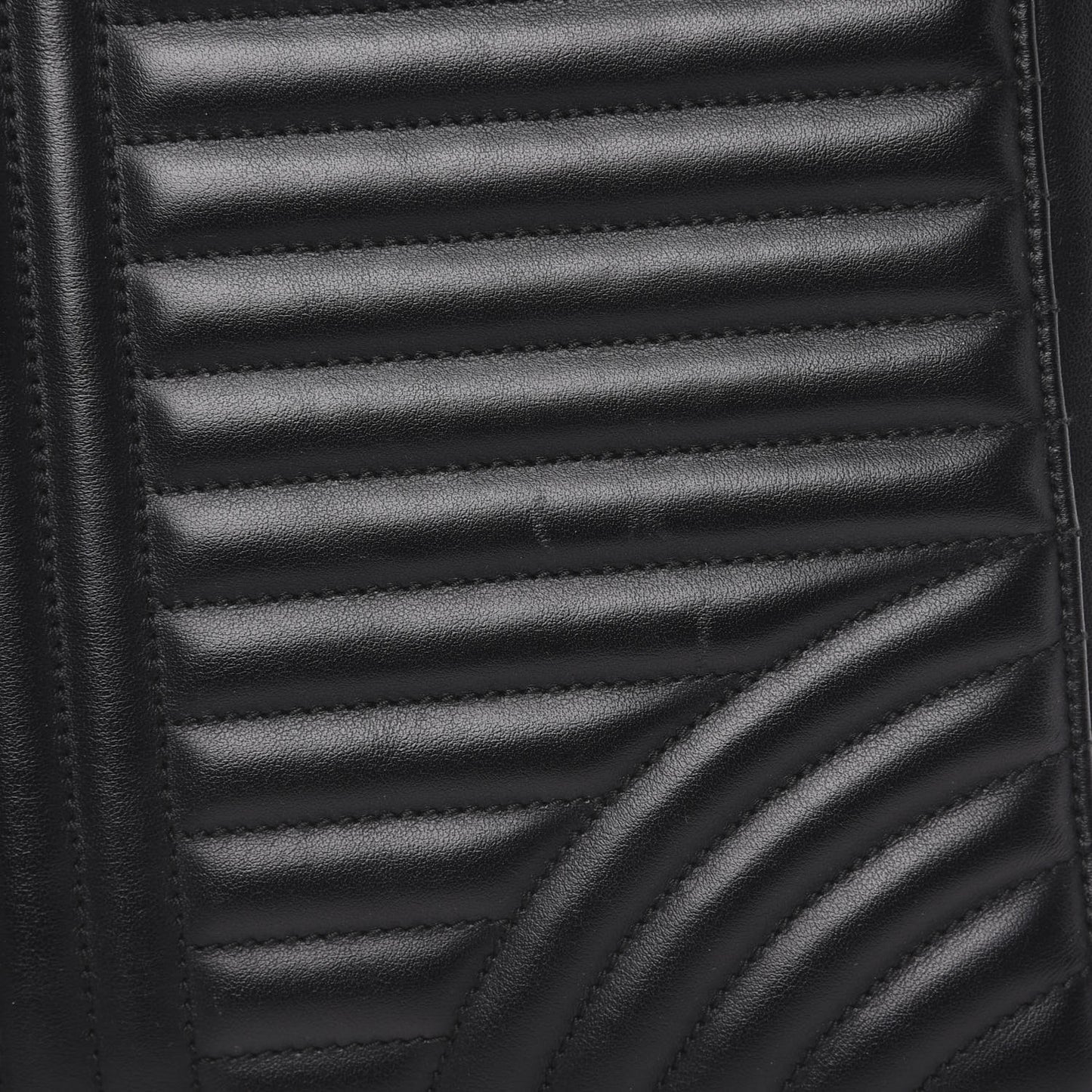 Soft Calfskin Impunture Diagramme Tote Black