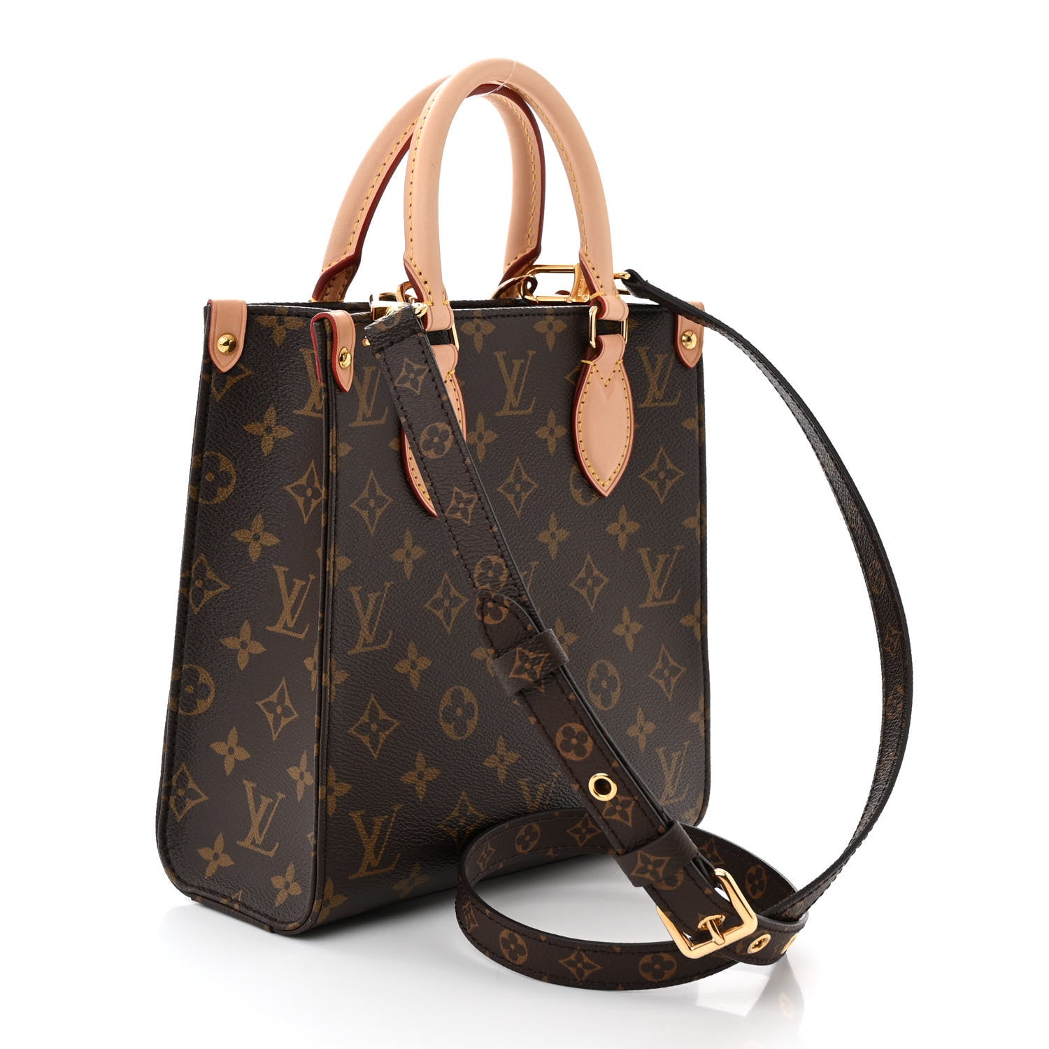 Louis Vuitton Monogram Sac Plat BB 3 of 10