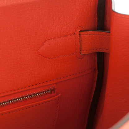 Hermes Togo Birkin 35 Orange Poppy 22 of 24