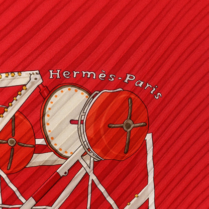 Hermes Silk Plisse Grande Roue Scarf 90 2 of 4