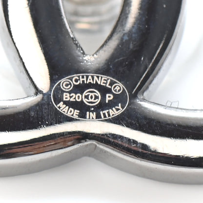 Chanel Baguette Crystal Pearl CC Bright Young Things Earrings Ruthenium 4 of 4