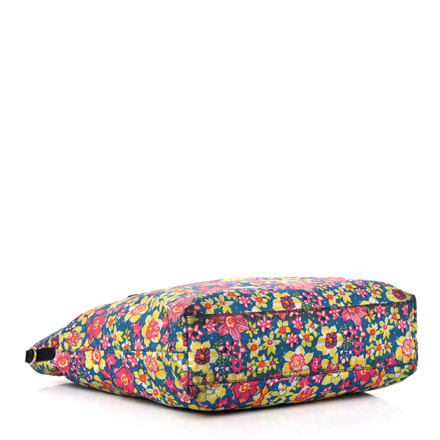 Tessuto Nylon Saffiano Floral Print Tote Multicolor