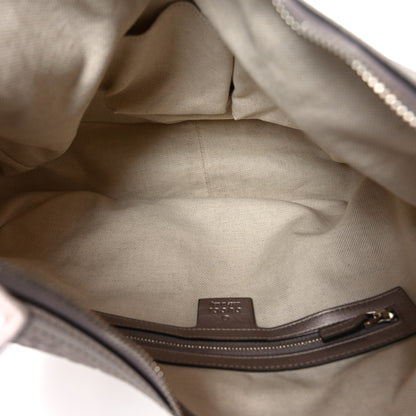 Gucci Metallic Guccissima Medium GG Twins Hobo Mauve 5 of 10