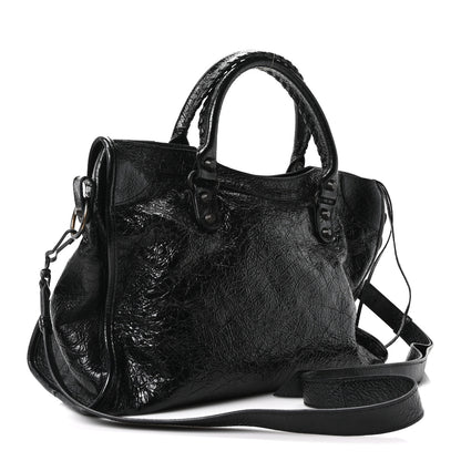 Balenciaga Agneau Arena Classic Hardware Medium Le City Black 3 of 11