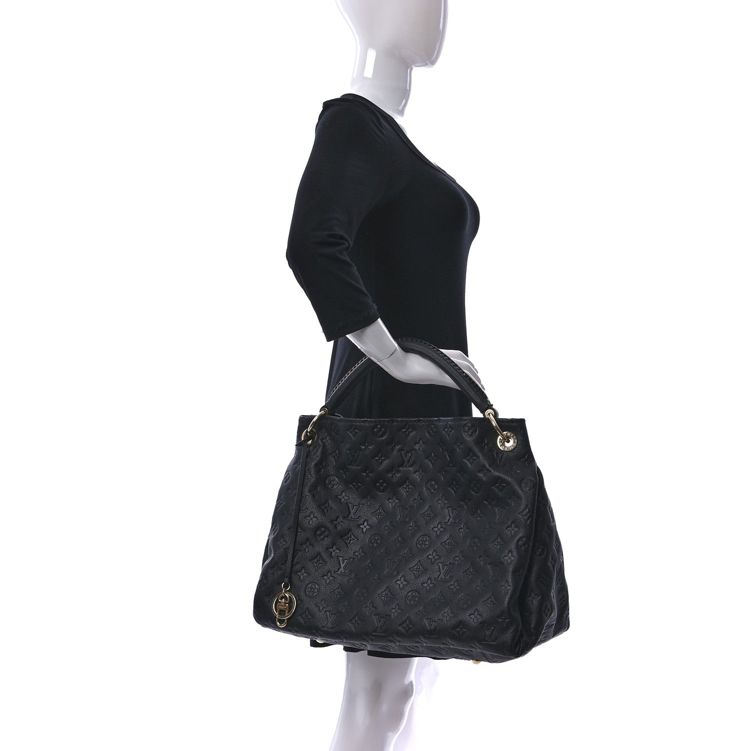 Louis Vuitton Empreinte Artsy MM Black 2 of 8