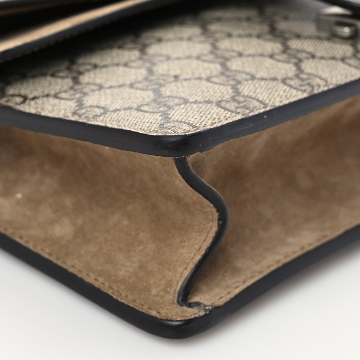 GG Supreme Monogram Small Dionysus Shoulder Bag Taupe