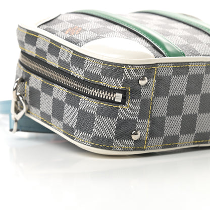 Louis Vuitton Damier Valisette BB Black White 9 of 13