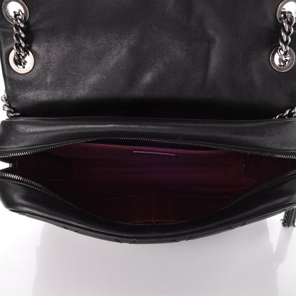 Chanel Calfskin Quilted Jumbo Coco Sporran Flap Black 6 of 10