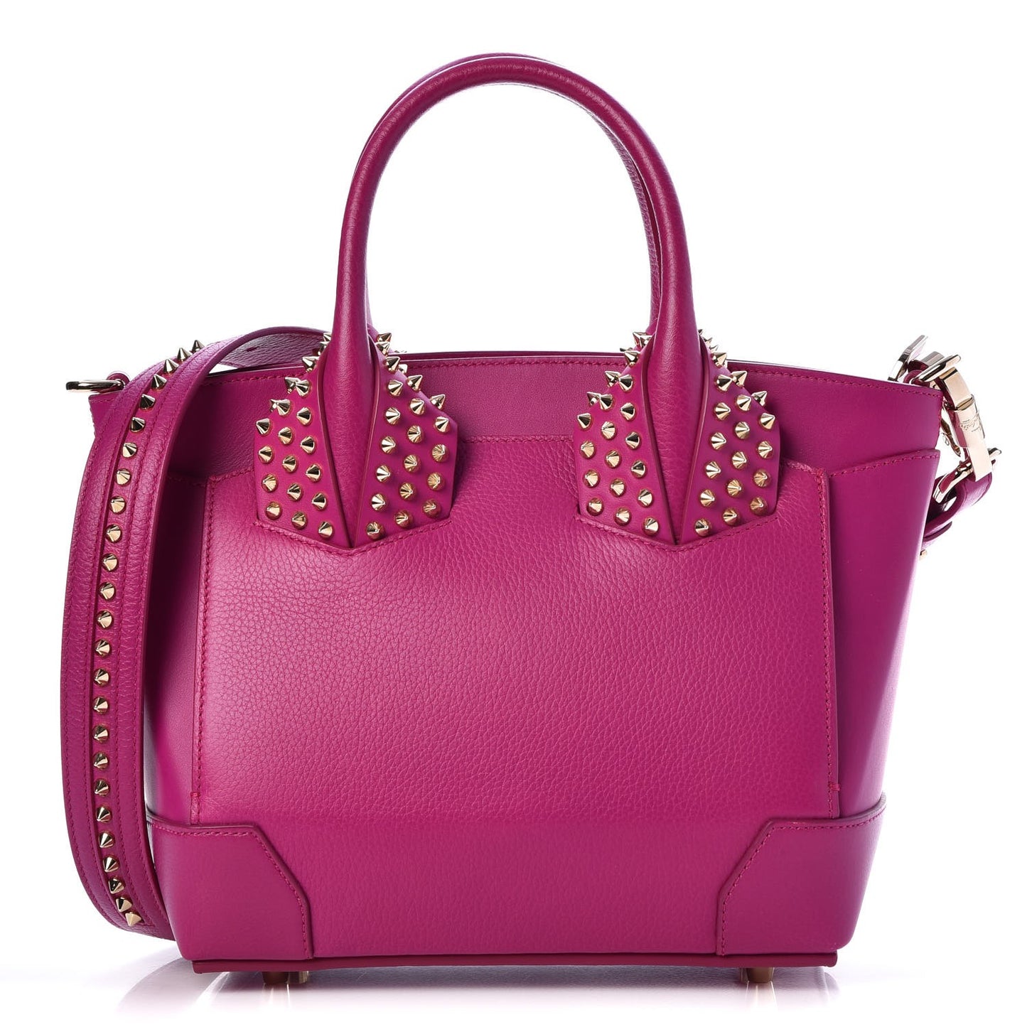 Calfskin Small Eloise Tote Fuchsia