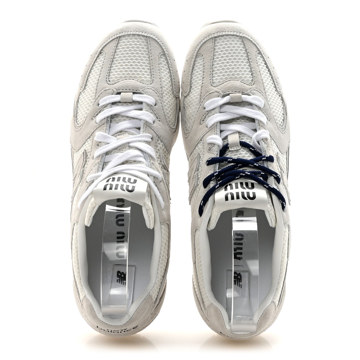 X NEW BALANCE Mesh Suede 530 SL Sneakers 40 White