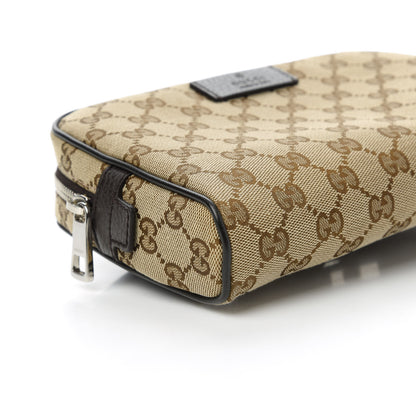 Gucci Monogram Belt Bag Dark Brown 6 of 10
