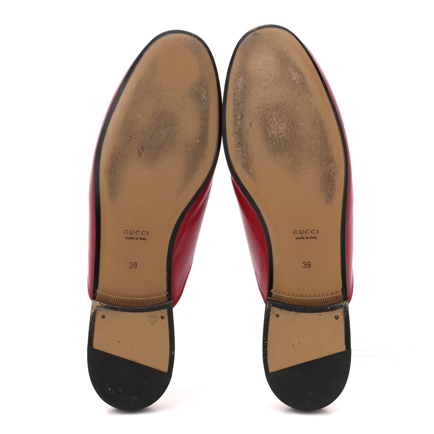 Gucci Malaga Kid Womens Princetown Slippers 39 Hibiscus Red 6 of 13