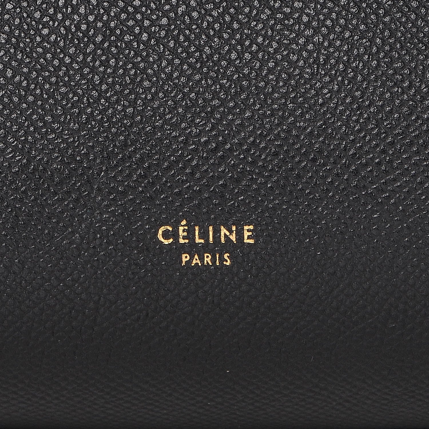 Celine Grained Calfskin Mini Belt Bag Black 9 of 9