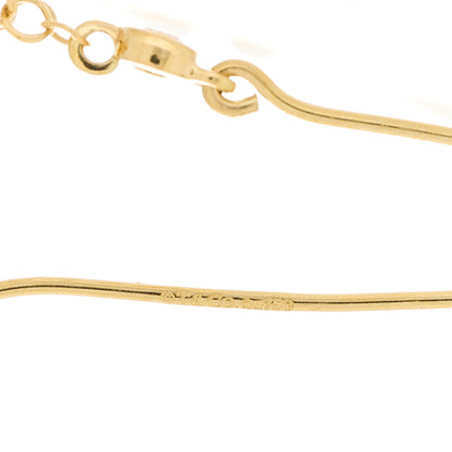 Tiffany 18K Yellow Gold Diamond Mini Elsa Peretti Mesh Earrings 4 of 5