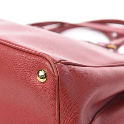 Prada Saffiano Medium Galleria Double Zip Tote Fuoco 16 of 18