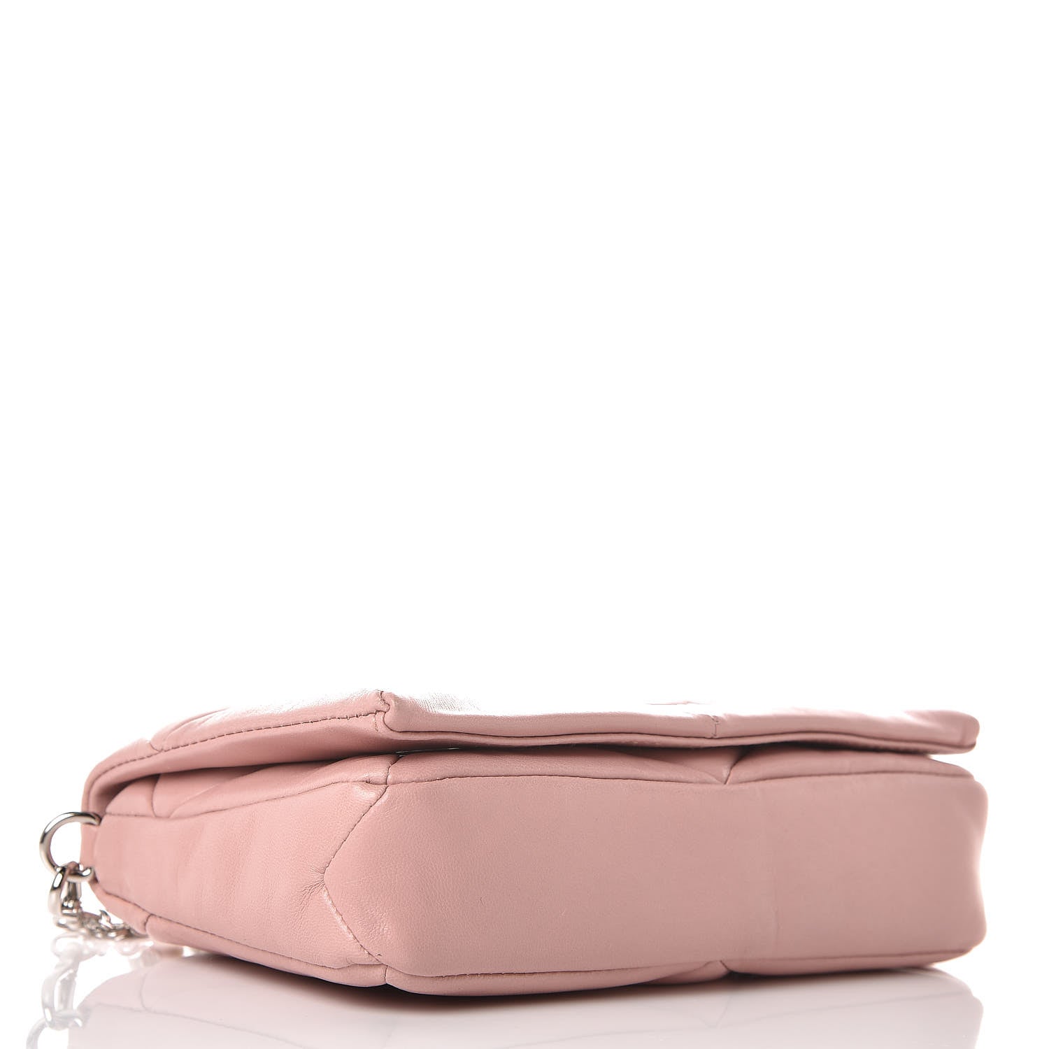 Miu Miu Nappa Patch Pearl Shoulder Bag Orchidea 4 of 12