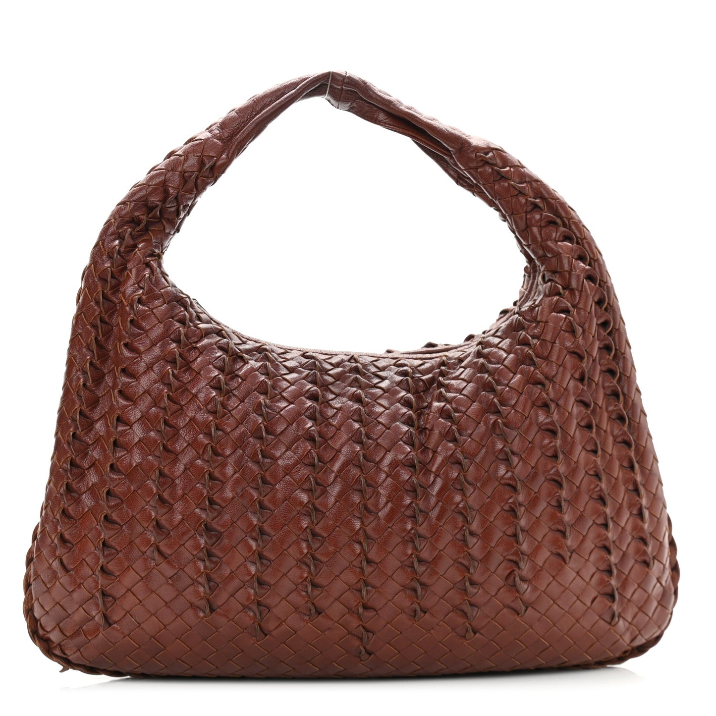 Nappa Intrecciato Medium Tornabuoni Hobo Bramble