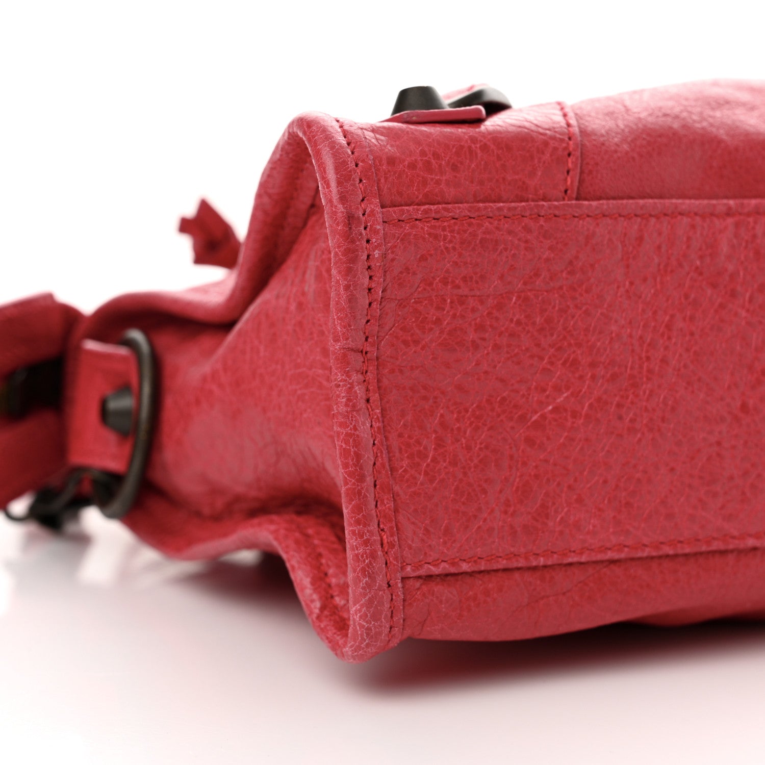Balenciaga Agneau Classic Hardware Mini City Rose Thulian 10 of 11
