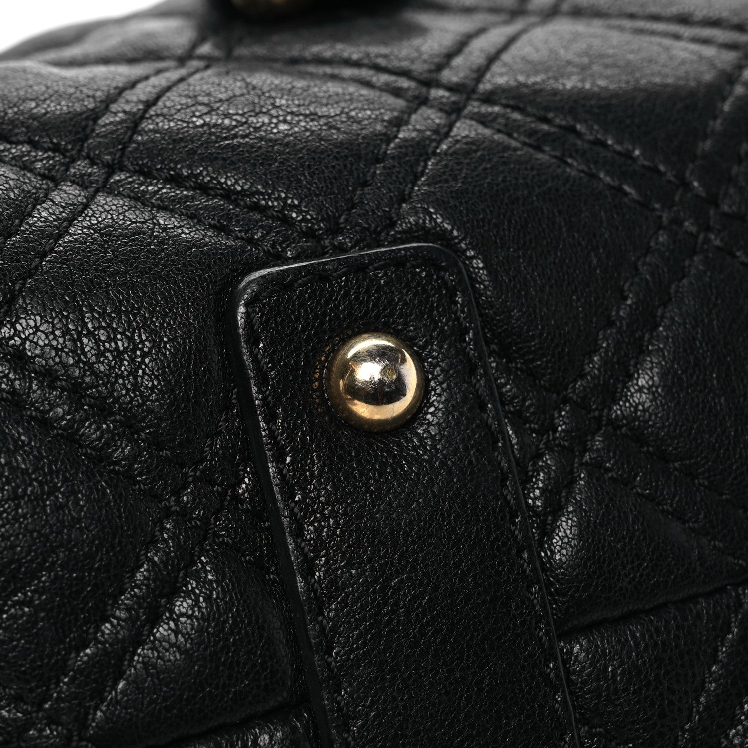 Marc Jacobs Calfskin Quilted Stam Black 13 of 15