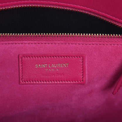 Saint Laurent Calfskin Small Sac De Jour Bubblegum 7 of 7