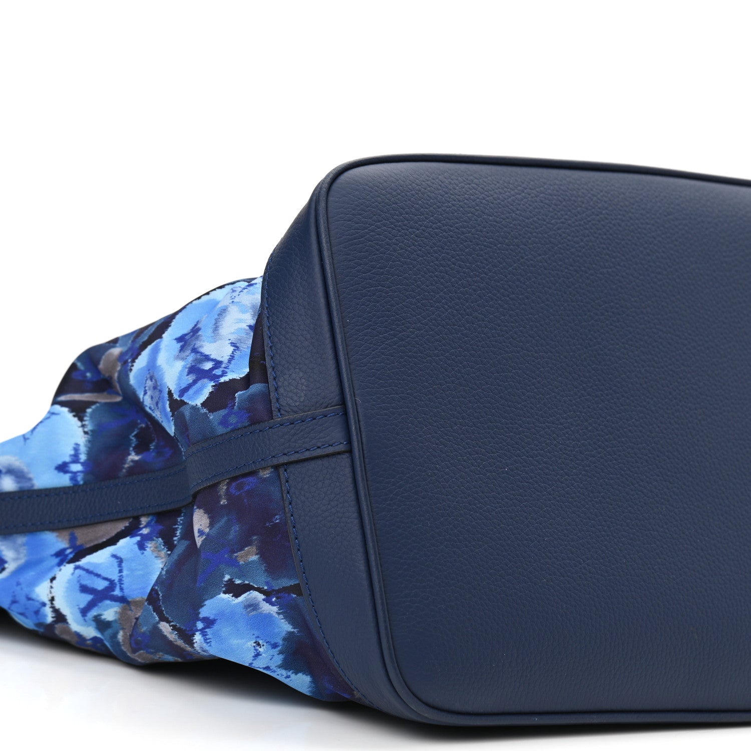 Louis Vuitton Nylon Monogram Ikat Noefull MM Grand Blue 10 of 11