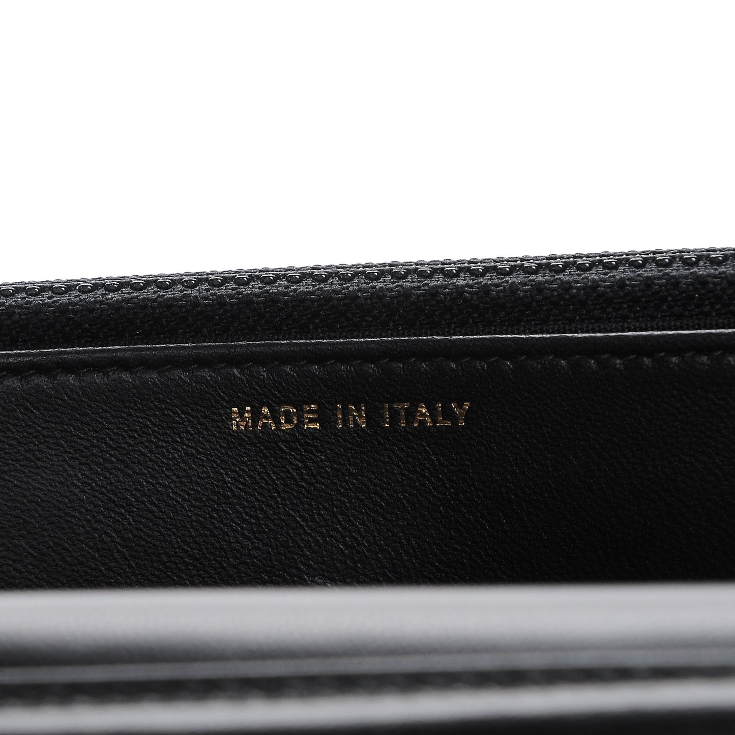 Lambskin Quilted Boy Wallet On Chain WOC Black