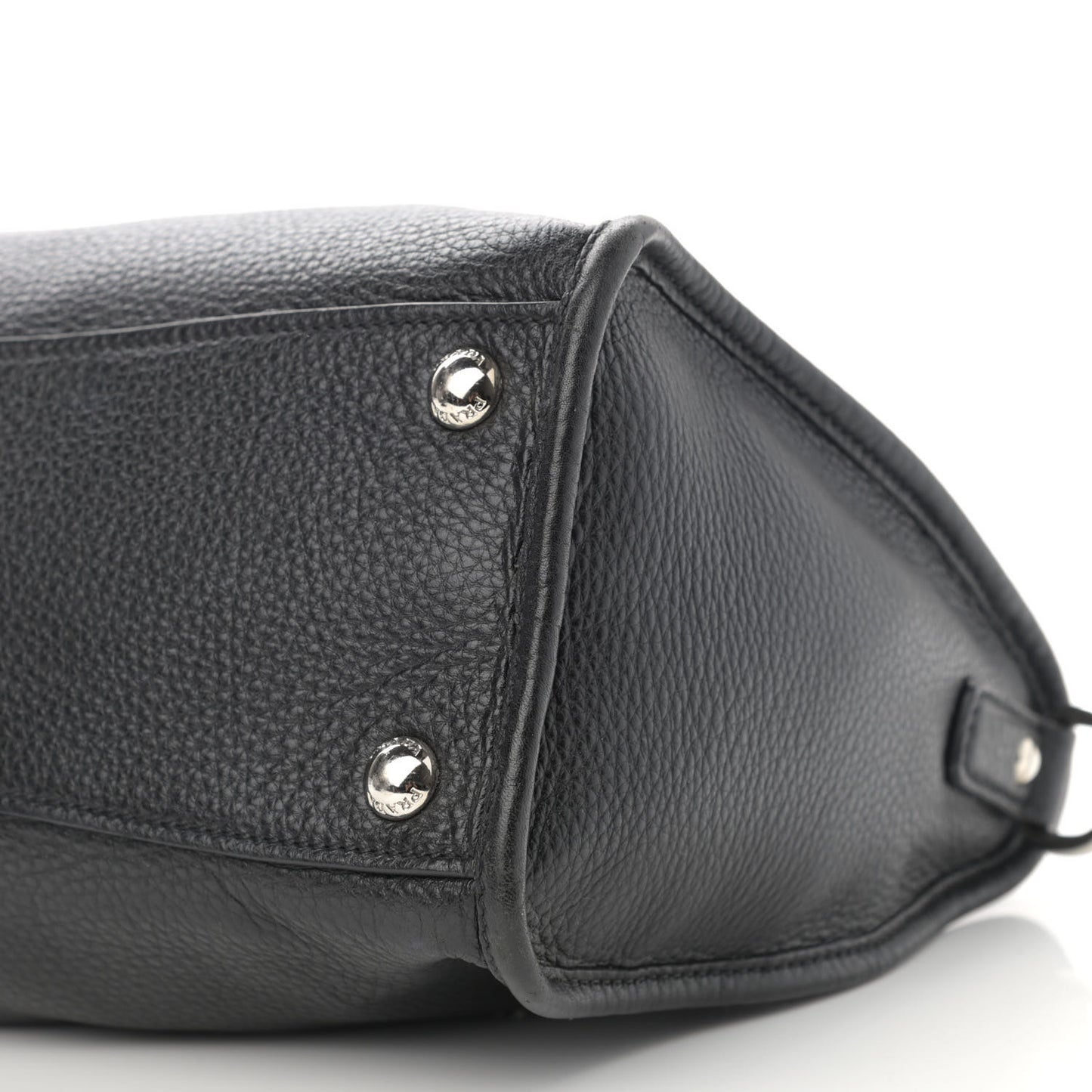 Vitello Daino Shopping Satchel Black