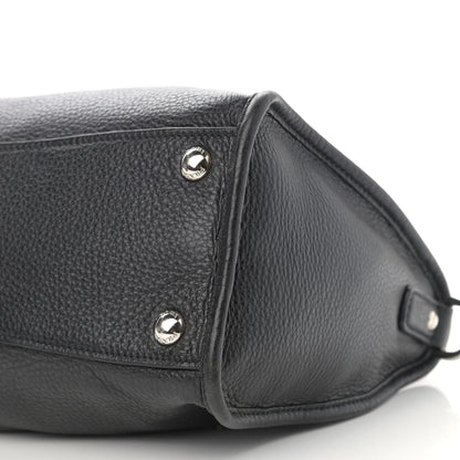 Prada Vitello Daino Shopping Satchel Black 11 of 12