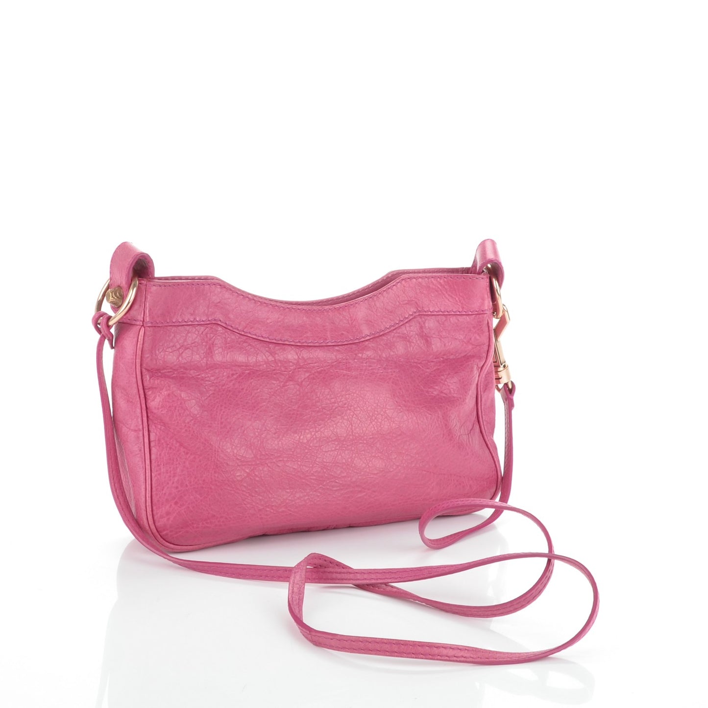 Agneau Giant 12 Rose Gold Hardware Hip Cyclamen