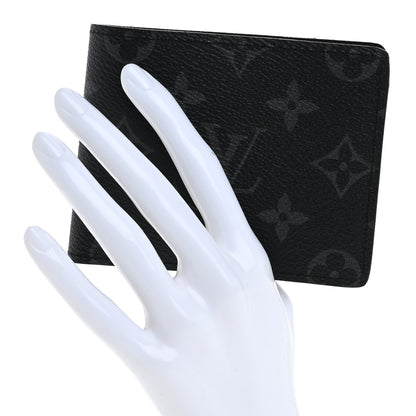 Louis Vuitton Monogram Eclipse Slender Wallet 2 of 7