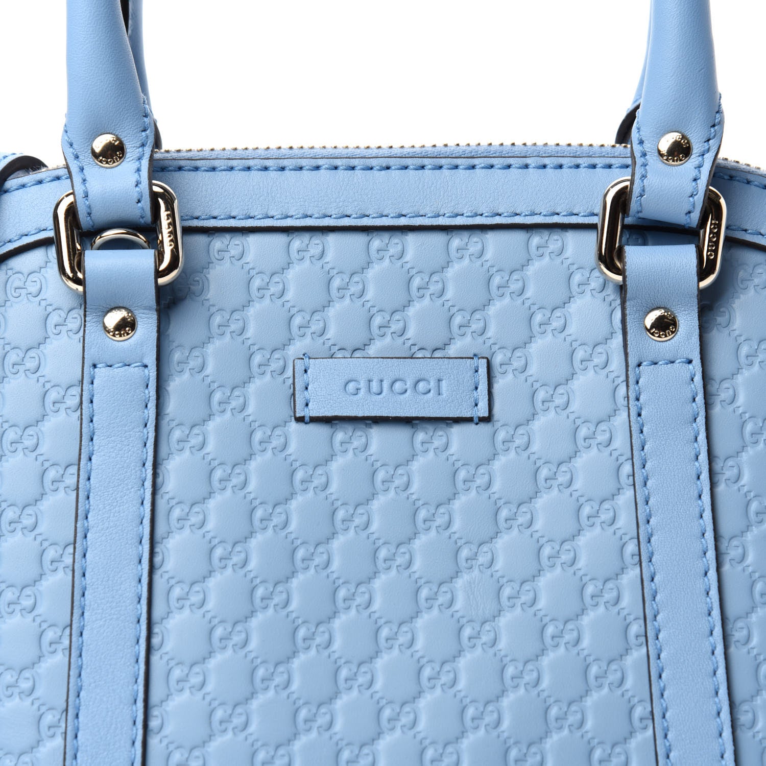 Gucci Microguccissima Mini Dome Bag Mineral Blue 10 of 10