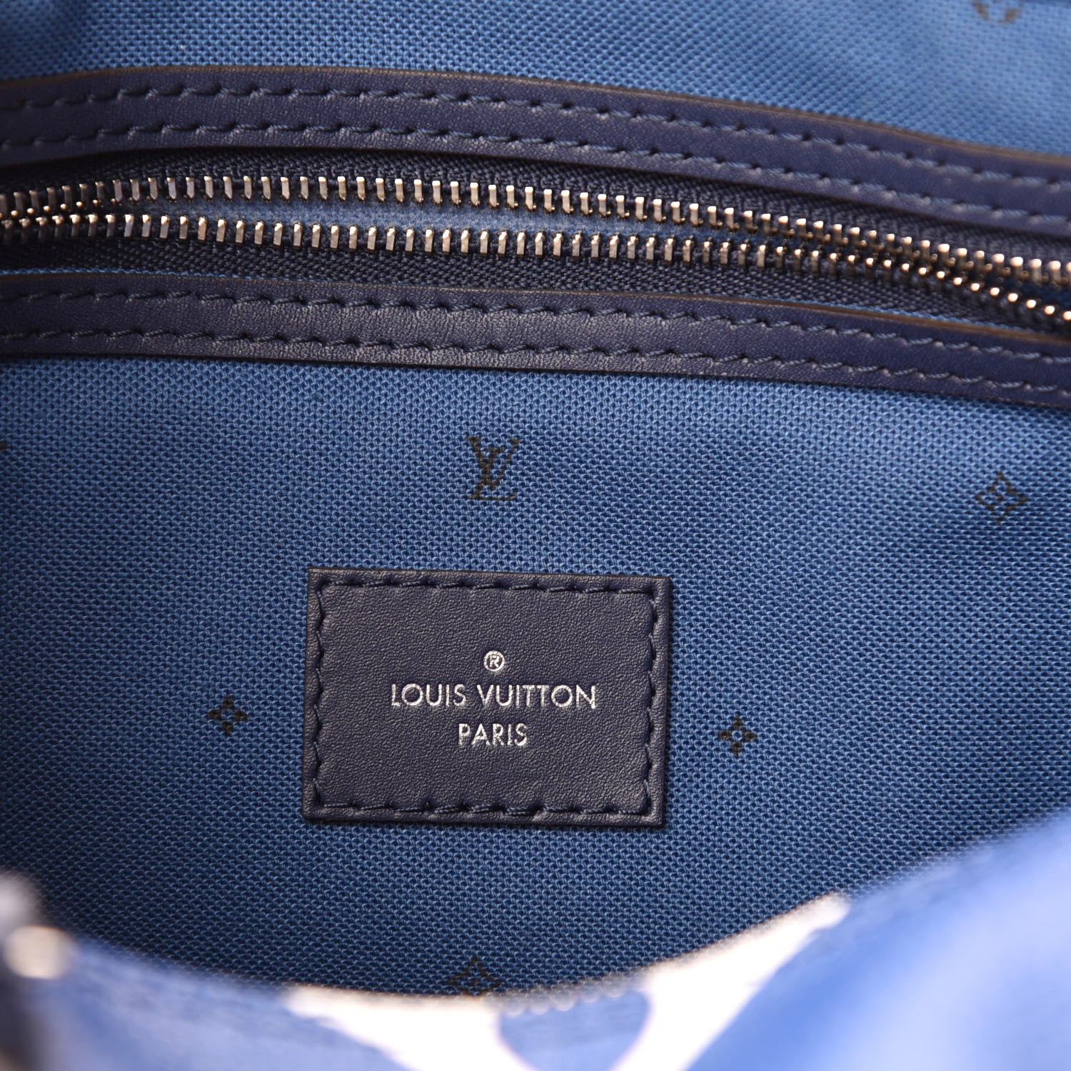 Louis Vuitton Monogram Escale Speedy Bandouliere 30 Blue 9 of 12