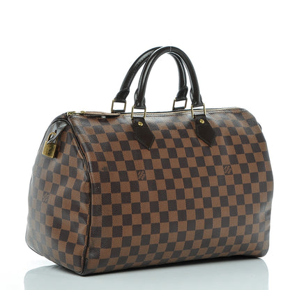 Louis Vuitton Damier Ebene Speedy 35 3 of 7