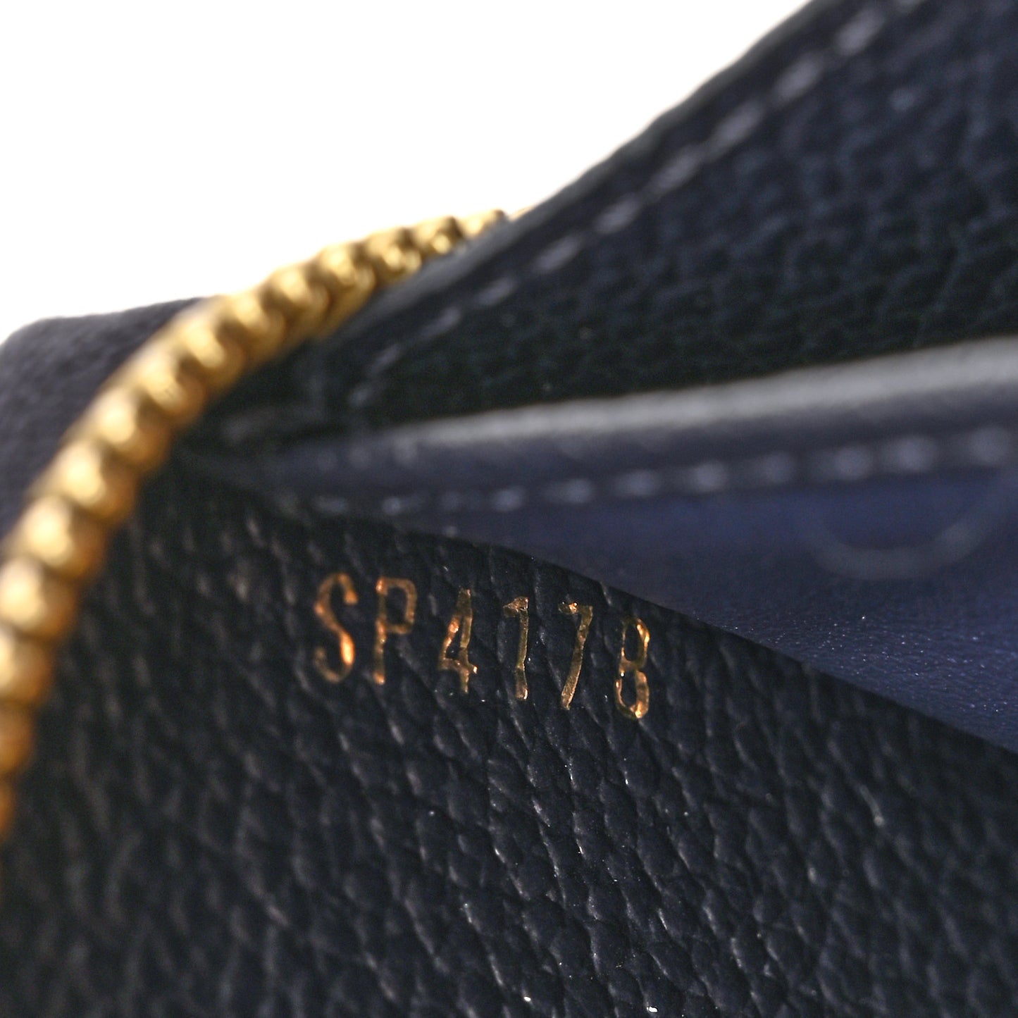 Empreinte Zippy Wallet Marine Rouge